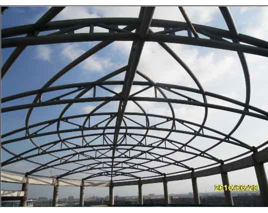 贵州中煤朔州宾馆管桁架工程